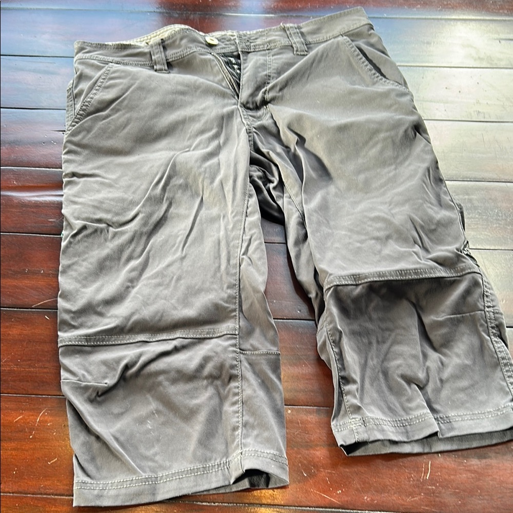 Prana long shorts, awesome for climbing